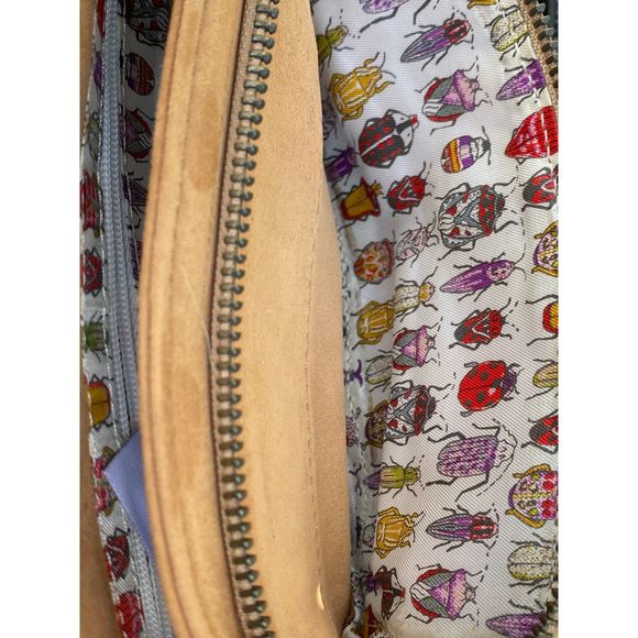 EUC J. Crew Tan Suede Bag With Bow - Picture 8 of 10